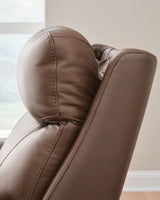 Pincara Umber Power AutoGlide Recliner with Audio System from Ashley - Luna Furniture