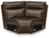ModZ Chocolate Wedge from Ashley - Luna Furniture