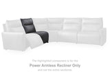 ModZ Blue Power Armless Recliner from Ashley - Luna Furniture