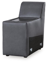 ModZ Blue Console with Audio System from Ashley - Luna Furniture