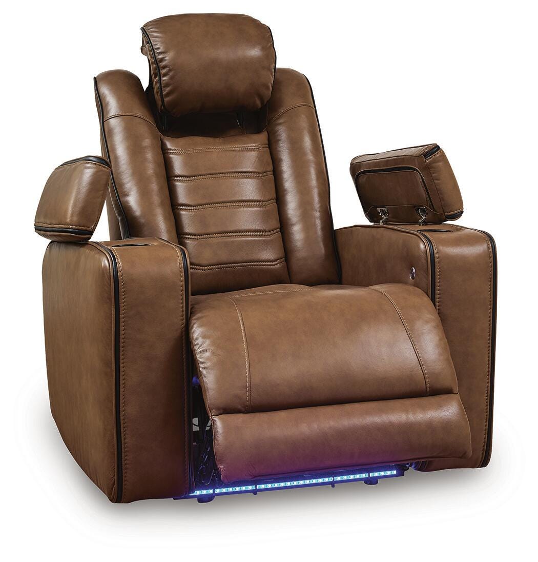 Gruaro Amber Power Recliner from Ashley - Luna Furniture