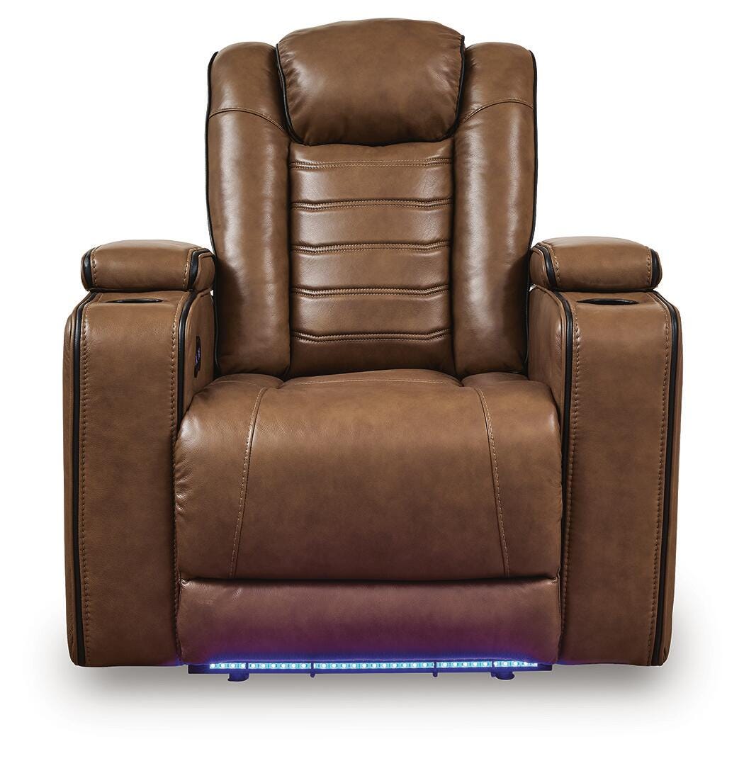 Gruaro Amber Power Recliner from Ashley - Luna Furniture