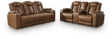 Gruaro Sofa and Loveseat in Amber from Ashley - Luna Furniture