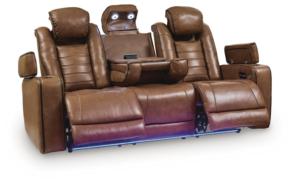 Gruaro Amber Power Reclining Sofa from Ashley - Luna Furniture