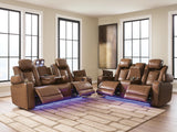 Gruaro Sofa and Loveseat in Amber from Ashley - Luna Furniture
