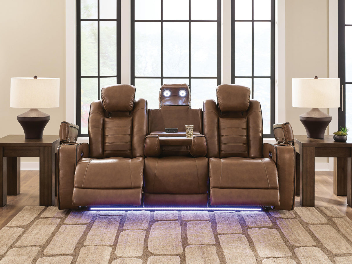 Gruaro Amber Power Reclining Sofa from Ashley - Luna Furniture