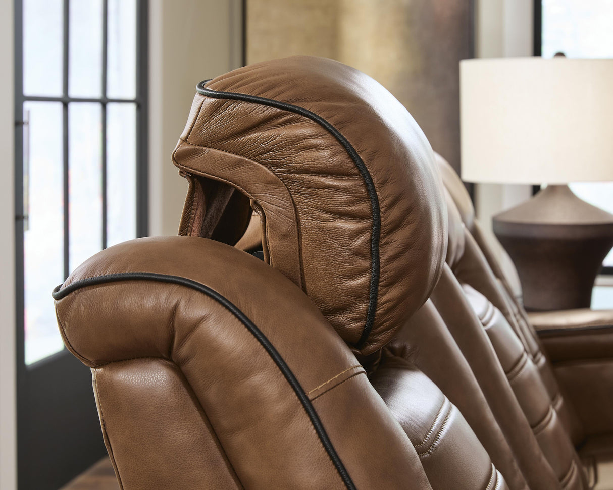 Gruaro Amber Power Reclining Sofa from Ashley - Luna Furniture