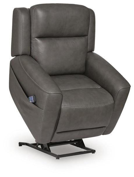 4Z-Serentiy Zone Anchor Power Lift Recliner from Ashley - Luna Furniture