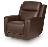 4Z-Serenity Zone Espresso Power Lift Recliner from Ashley - Luna Furniture