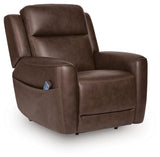 4Z-Serenity Zone Espresso Power Lift Recliner from Ashley - Luna Furniture