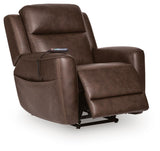 4Z-Serenity Zone Espresso Power Lift Recliner from Ashley - Luna Furniture
