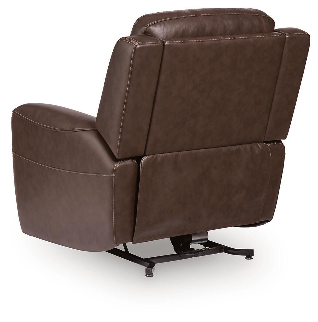 4Z-Serenity Zone Espresso Power Lift Recliner from Ashley - Luna Furniture