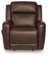 4Z-Serenity Zone Espresso Power Lift Recliner from Ashley - Luna Furniture