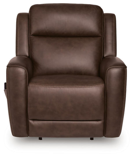 4Z-Serenity Zone Espresso Power Lift Recliner from Ashley - Luna Furniture