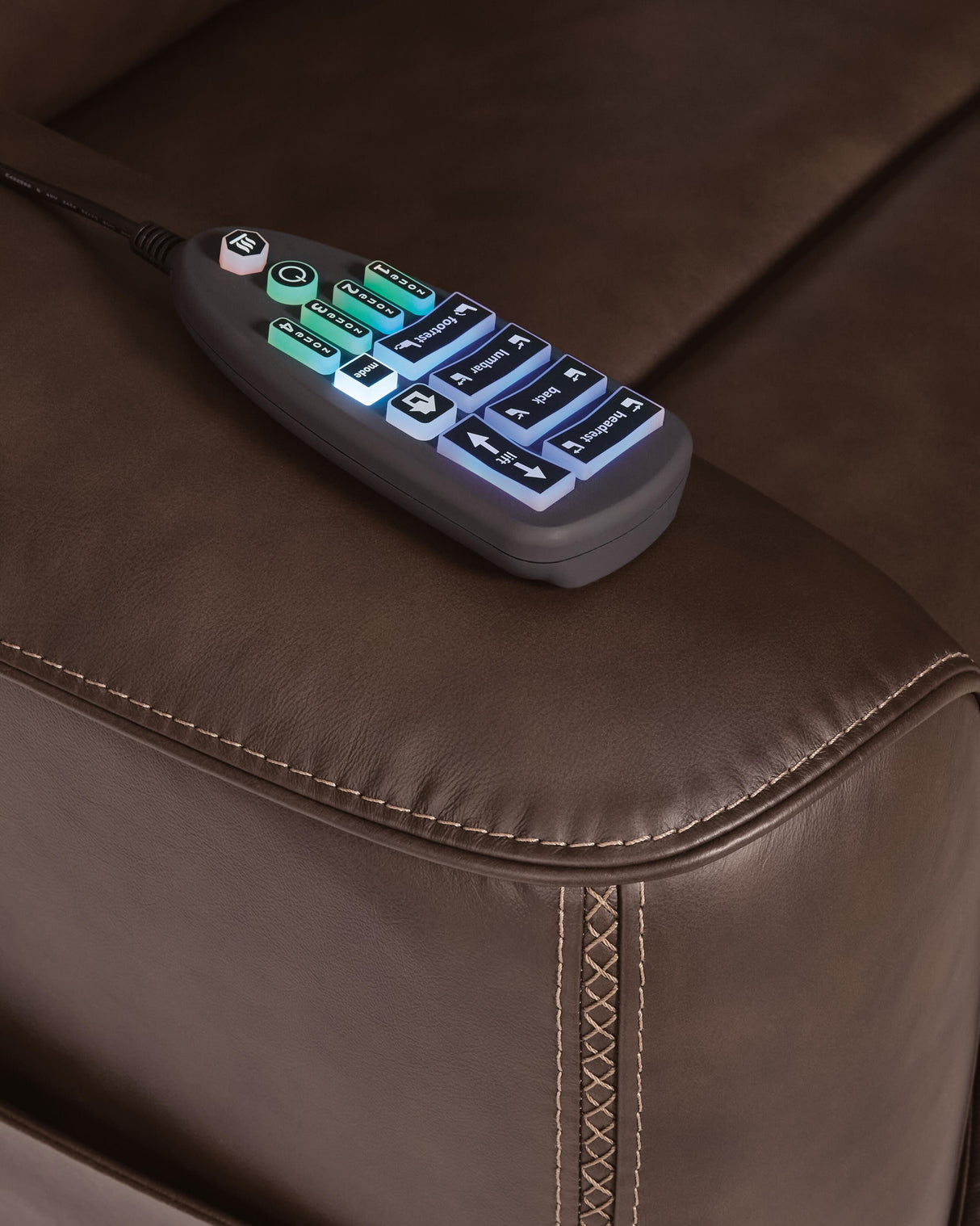 4Z-Serenity Zone Espresso Power Lift Recliner from Ashley - Luna Furniture