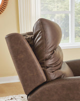 Motion-Max Saddle Swivel Glider Power Recliner from Ashley - Luna Furniture