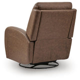 Motion-Max Saddle Swivel Glider Power Recliner from Ashley - Luna Furniture