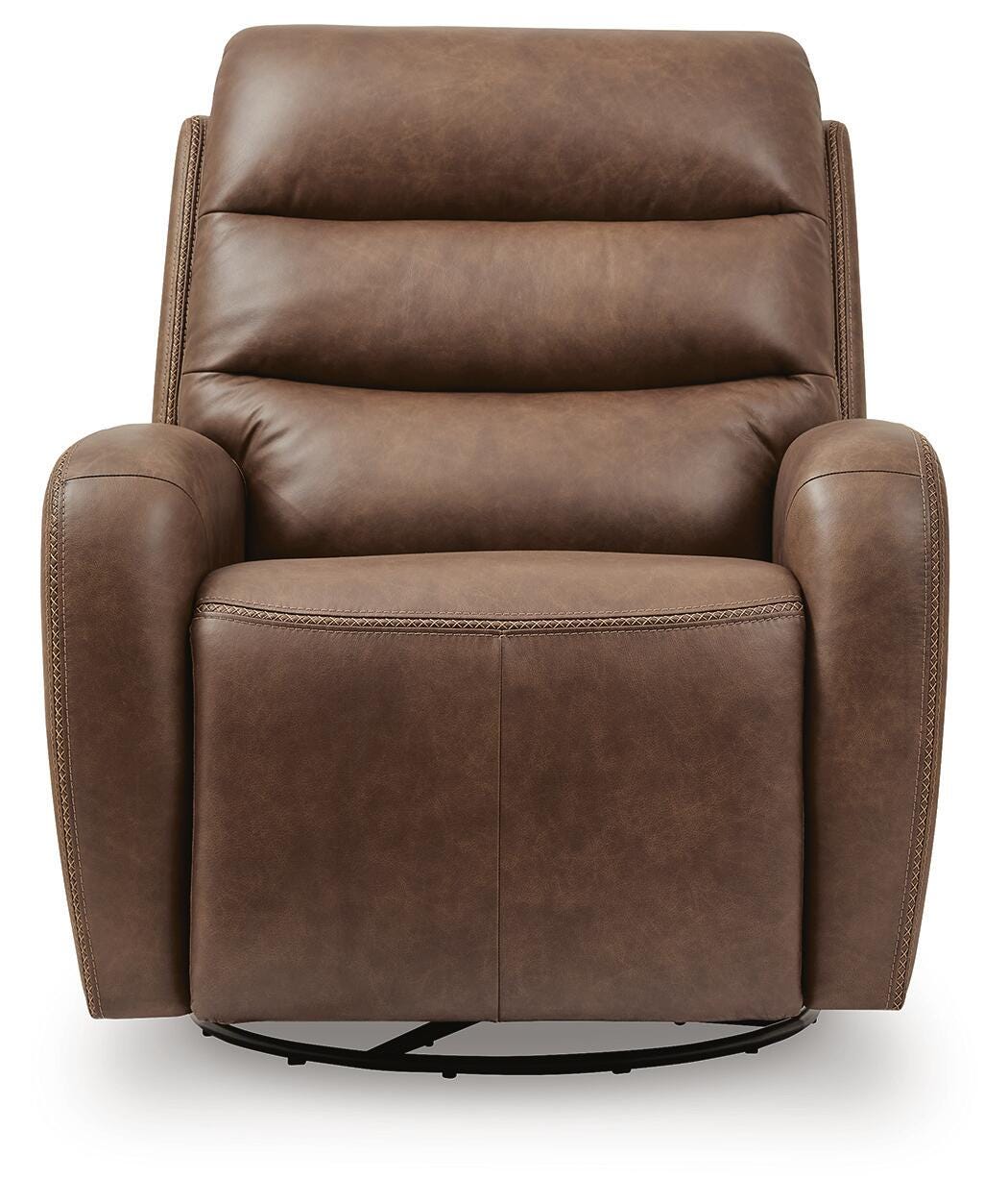 Motion-Max Saddle Swivel Glider Power Recliner from Ashley - Luna Furniture