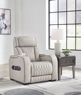 Boyington Sofa, Loveseat and Recliner in Gray from Ashley Furniture - Luna Furniture