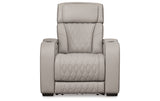 Boyington Gray Power Reclining Sofa and Recliner from Ashley - Luna Furniture