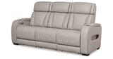 Boyington Sofa, Loveseat and Recliner in Gray from Ashley Furniture - Luna Furniture
