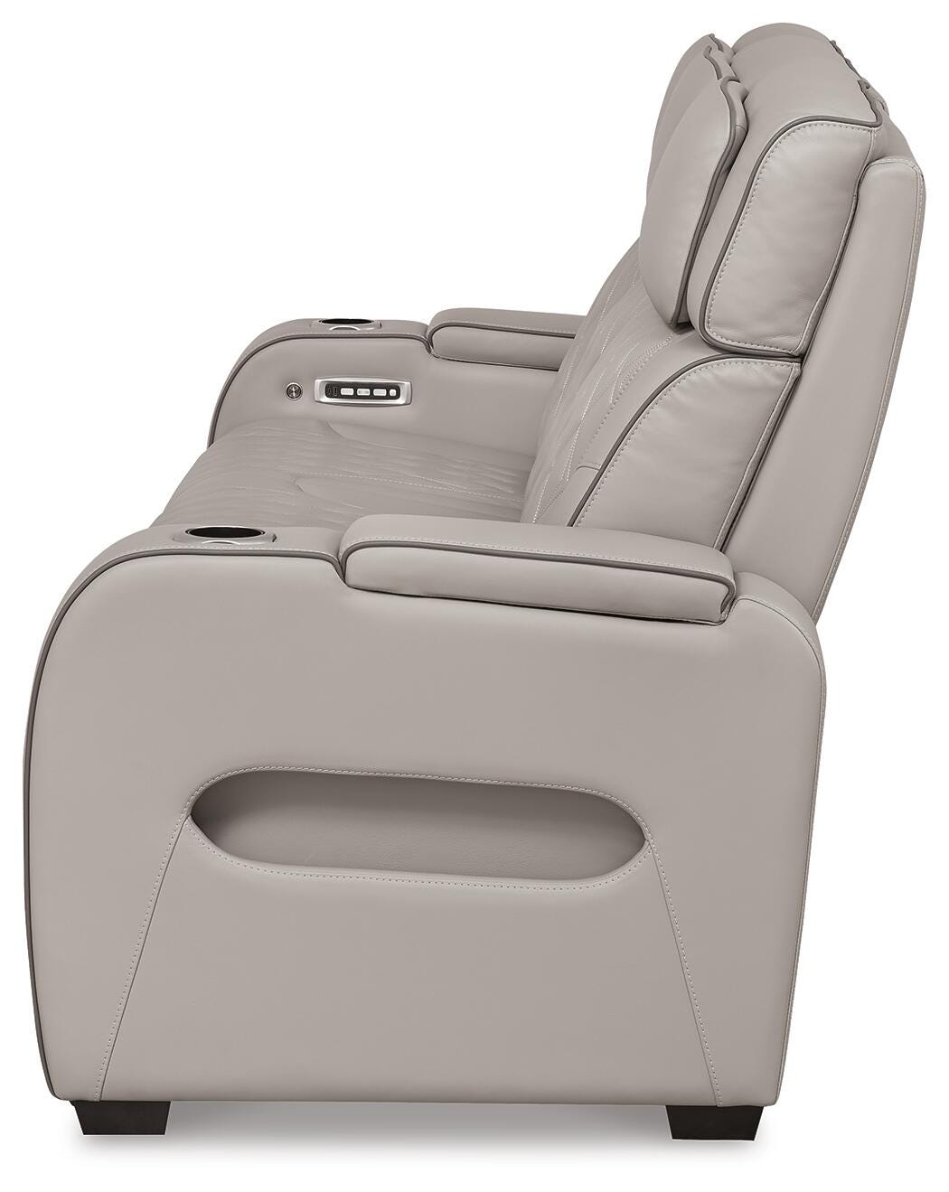 Boyington Gray Power Reclining Sofa and Recliner from Ashley - Luna Furniture