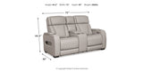 Boyington Sofa, Loveseat and Recliner in Gray from Ashley Furniture - Luna Furniture
