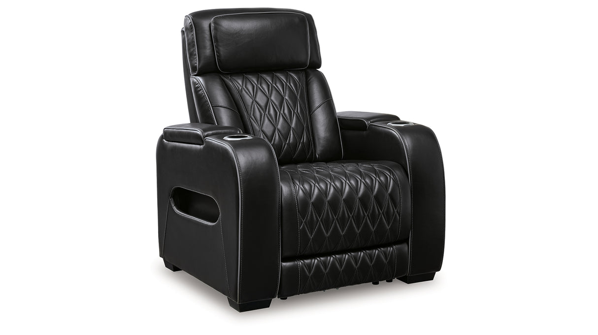Boyington Sofa, Loveseat and Recliner in Black from Ashley - Luna Furniture