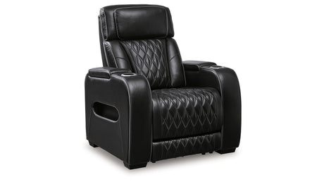 Boyington Black Power Recliner from Ashley - Luna Furniture