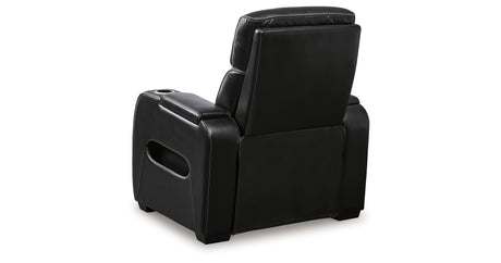 Boyington Black Power Recliner from Ashley - Luna Furniture