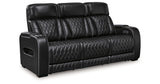 Boyington Sofa, Loveseat and Recliner in Black from Ashley - Luna Furniture