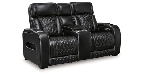 Boyington Sofa, Loveseat and Recliner in Black from Ashley - Luna Furniture
