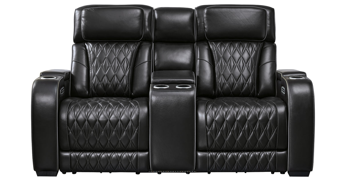 Boyington Sofa, Loveseat and Recliner in Black from Ashley - Luna Furniture