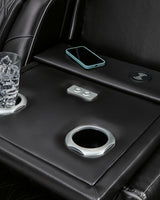 Boyington Black Power Reclining Living Room Set from Ashley - Luna Furniture