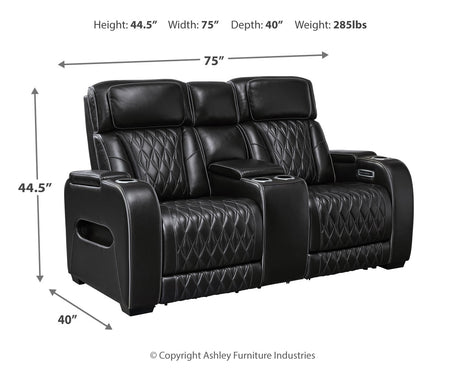 Boyington Power Reclining Sofa, Loveseat and Recliner from Ashley - Luna Furniture