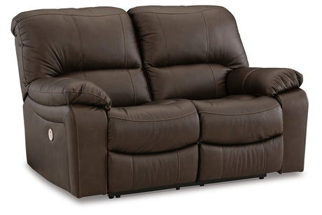 Leesworth Power Reclining Sofa, Loveseat and Recliner from Ashley - Luna Furniture