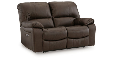 Leesworth Power Reclining Sofa, Loveseat and Recliner from Ashley Furniture - Luna Furniture