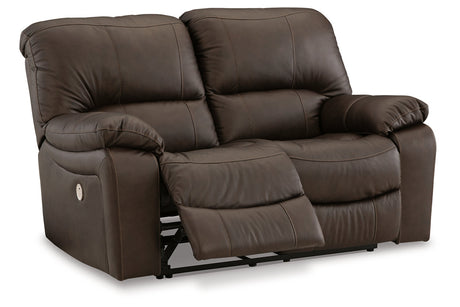 Leesworth Power Reclining Sofa, Loveseat and Recliner from Ashley - Luna Furniture