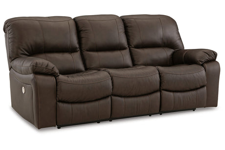 Leesworth Power Reclining Sofa, Loveseat and Recliner from Ashley - Luna Furniture