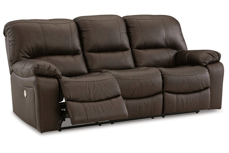 Leesworth Power Reclining Sofa, Loveseat and Recliner from Ashley - Luna Furniture