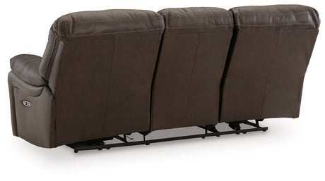 Leesworth Power Reclining Sofa, Loveseat and Recliner from Ashley Furniture - Luna Furniture