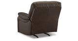 Leesworth Dark Brown Power Recliner from Ashley - Luna Furniture