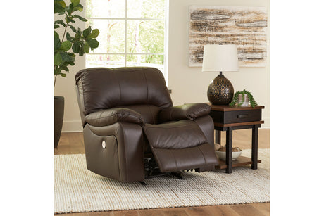 Leesworth Power Reclining Sofa, Loveseat and Recliner from Ashley - Luna Furniture