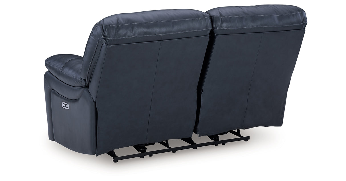 Leesworth Power Reclining Sofa, Loveseat and Recliner from Ashley Furniture - Luna Furniture