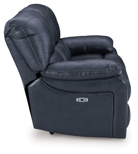 Leesworth Ocean Power Reclining Set from Ashley Furniture - Luna Furniture