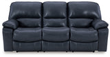 Leesworth Ocean Power Reclining Sofa from Ashley - Luna Furniture