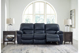 Leesworth Power Reclining Sofa, Loveseat and Recliner from Ashley - Luna Furniture