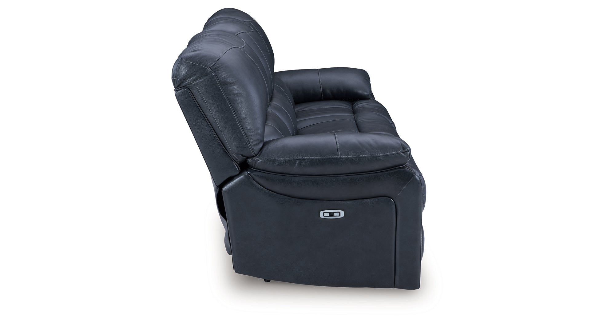 おわん Ashley Leesworth Ocean Power Reclining Sofa - Luna Furniture