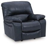 Leesworth Ocean Power Recliner from Ashley - Luna Furniture