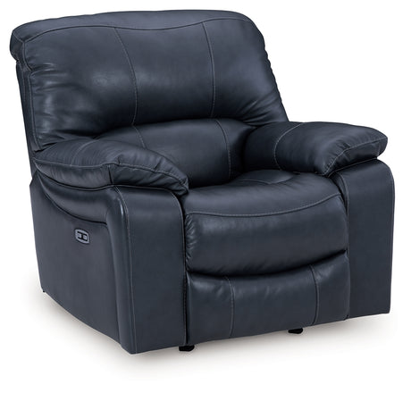 Leesworth Ocean Power Reclining Set from Ashley Furniture - Luna Furniture